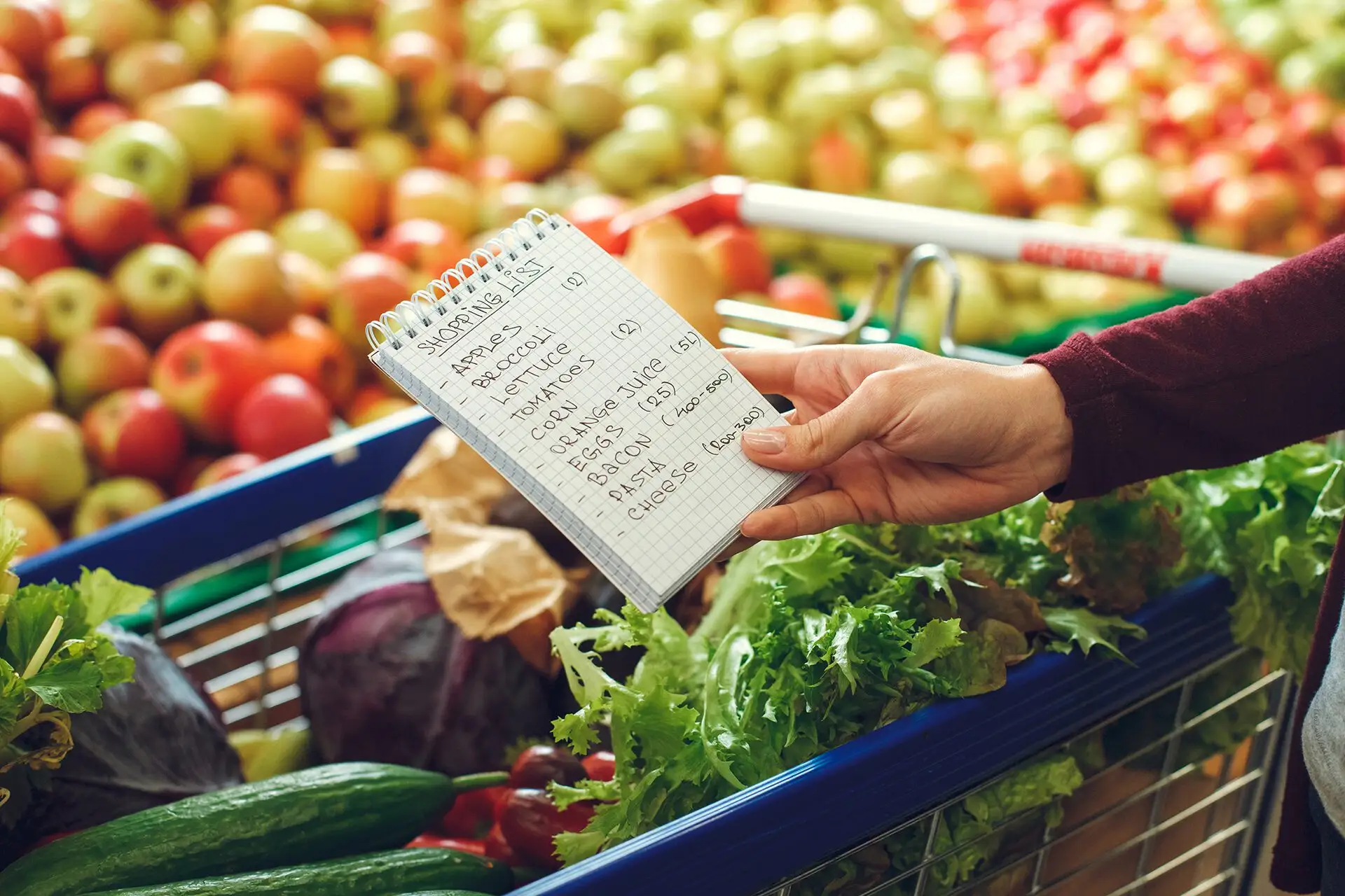 Feit: 4 tips om gezond te blijven in de supermarkt